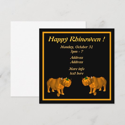 ハッピーライノウィン! (正面/裏面)