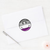 ハッピーラウンド無性国旗 ラウンドシール (封筒)