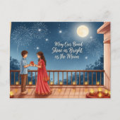 ハッピーラキー、ラクシャバンドハン ポストカード (正面)