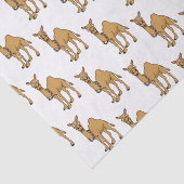 ハッピーラクダ漫画イラストレーション 薄葉紙 (詳細)