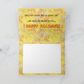 ハッピーラクーンホリデーカード シーズンカード (内部)