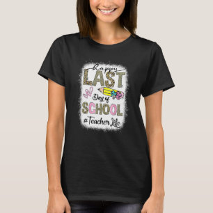 ハッピーラストデイオブスクールヒョウ先生夏 Tシャツ