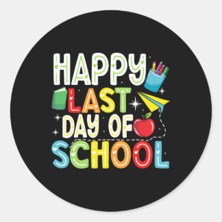 ハッピーラストデイオブスクール先生キッズボーイズガールズG ラウンドシール