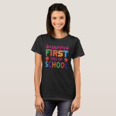 ハッピーラストデイオブスクール先生 Tシャツ (正面フル)