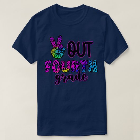 ハッピーラストデイ夏の休憩平和4t tシャツ (デザイン正面)