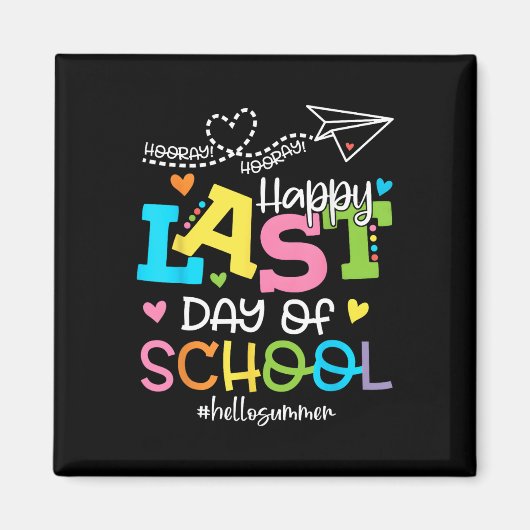 ハッピーラストデイ夏の学生と マグネット (正面)