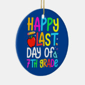 ハッピーラストデイ・オブ7年生先生 セラミックオーナメント (右)