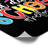 ハッピーラストデイ・オブ・スクール先生キッズ卒業L ポスター (角)