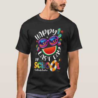 ハッピーラストデイ・オブ・スクール3年生先生夏 Tシャツ