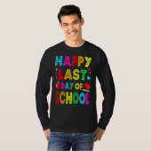 ハッピーラストデイ・オブ・スクール・キッズ先生大学院生 Tシャツ (正面フル)