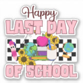 ハッピーラストデイ・オブ・スクール シール (正面)