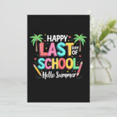 ハッピーラストデイ・オブ・スクール・ハローサマー 招待状 (スタンド正面)