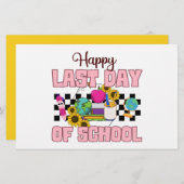 ハッピーラストデイ・オブ・スクール 便箋 (正面/裏面)