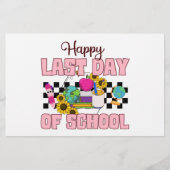 ハッピーラストデイ・オブ・スクール 便箋 (正面)