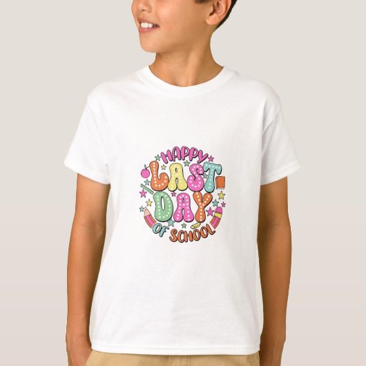 ハッピーラストデイ・オブ・スクール Tシャツ (正面)
