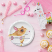 ハッピーラット紙プレート ペーパープレート (パーティー)