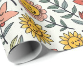 ハッピーラッピング紙 ラッピングペーパー (ロールコーナー)