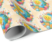 ハッピーラッピング紙 ラッピングペーパー (ロールコーナー)