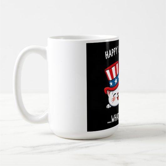 ハッピーラバーデイキャット コーヒーマグカップ (左)