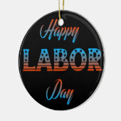 ハッピーラバーデイサインオーナメント セラミックオーナメント (左)