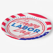 ハッピーラバーデイパーティー紙プレート ペーパープレート (アングル)