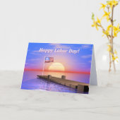 ハッピーラバーデイ波止場 カード (黄色い花)