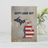 ハッピーラバーデー！ |ミシガン州愛国主義 |グランジ | カード (スタンド正面)