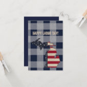 ハッピーラバーデー！ |ミシガン |バッファロープレイド カード (正面/裏面インサイチュ)