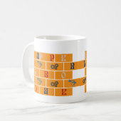 ハッピーラバー コーヒーマグカップ (正面左)