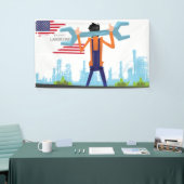 ハッピーラバー 横断幕 (トレードショー)