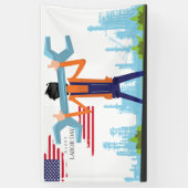 ハッピーラバー 横断幕 (縦)