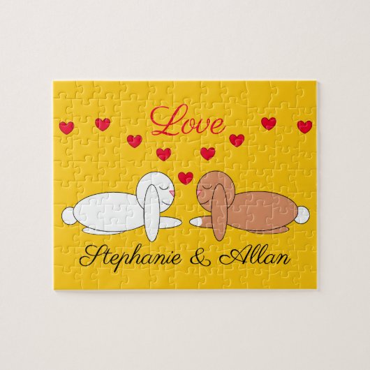 ハッピーラビット ジグソーパズル (横)