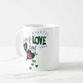 ハッピーラブデイマグ コーヒーマグカップ (正面左)