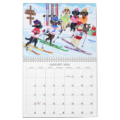 ハッピーラブラドールスポーツのカレンダー カレンダー (1月 2026)