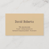 ハッピーラブラドールレトリバープロフェッショナルドッグトレーナー 名刺 (裏面)