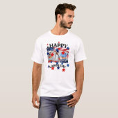 ハッピーラボラーデーのTシャツデザイン Tシャツ (正面フル)