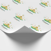 ハッピーラマダンカレムとイードムバラク2022 ラッピングペーパー (角)