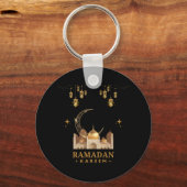 ハッピーラマダンカレム – イードムバラクの挨拶 キーホルダー (正面)