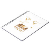 ハッピーラマダンカレム – イードムバラクの挨拶 ノートブック (左側)