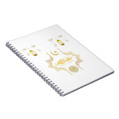 ハッピーラマダンカレム – イードムバラクウィズホリデー ノートブック (右側)