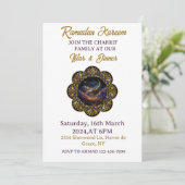 ハッピーラマダンカレームク2024イフタルパーティー 招待状 (スタンド正面)