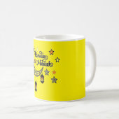 ハッピーラマダンムバラクカレムクレセントランタン コーヒーマグカップ (正面右)