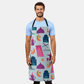 ハッピーラマダン エプロン (着用した状態)