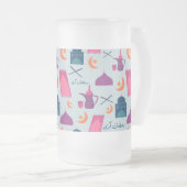 ハッピーラマダン フロストグラスビールジョッキ (正面右)