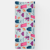 ハッピーラマダン 横断幕 (縦)