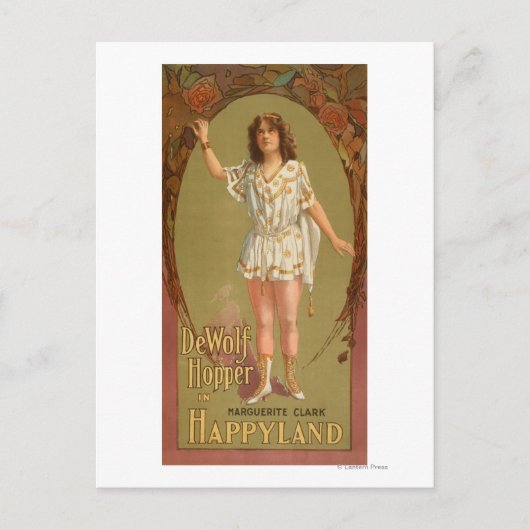 ハッピーランド劇場ポスターのドウルフホッパー ポストカード (正面)