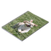 ハッピーランニングシーズー（犬）Tzu ノートブック (左側)