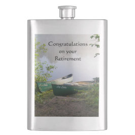 ハッピーリタイアオフィシャルカヌー川 フラスク