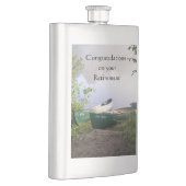 ハッピーリタイアオフィシャルカヌー川 フラスク (右)