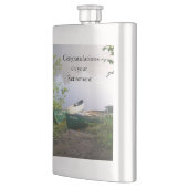 ハッピーリタイアオフィシャルカヌー川 フラスク (左)